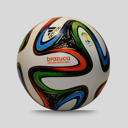 ADIDAS FIFA WORLD CUP FINAL BALL BRAZIL 2014 BRAZUCA FOOTBALL PASTED