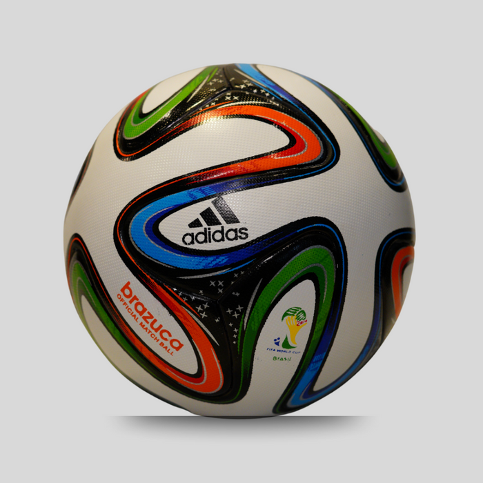 ADIDAS FIFA WORLD CUP FINAL BALL BRAZIL 2014 BRAZUCA STITCH FOOTBALL
