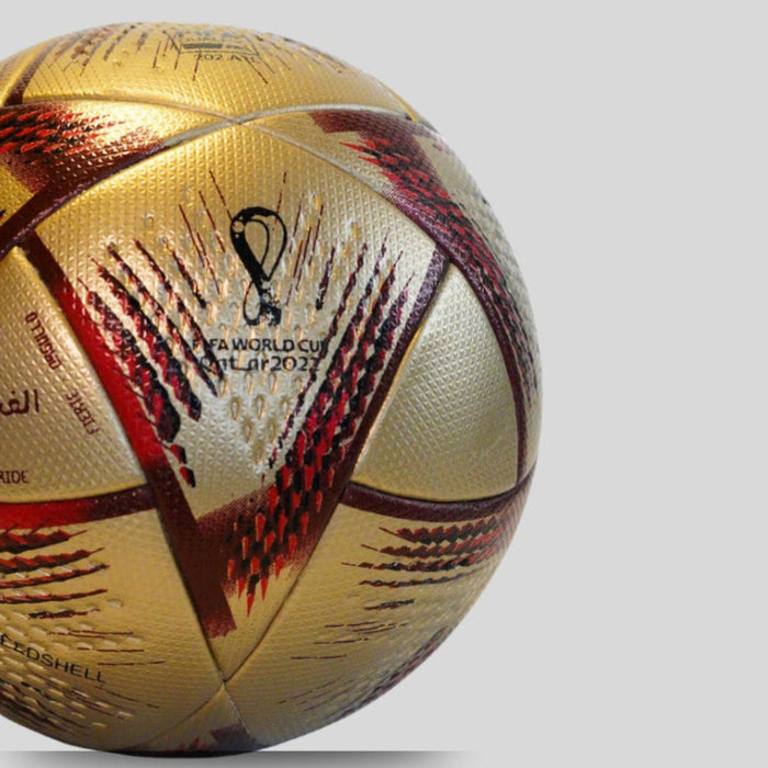 ADIDAS FIFA WORLD CUP FINAL QATAR 2022 Al HILM GOLD FOOTBALL
