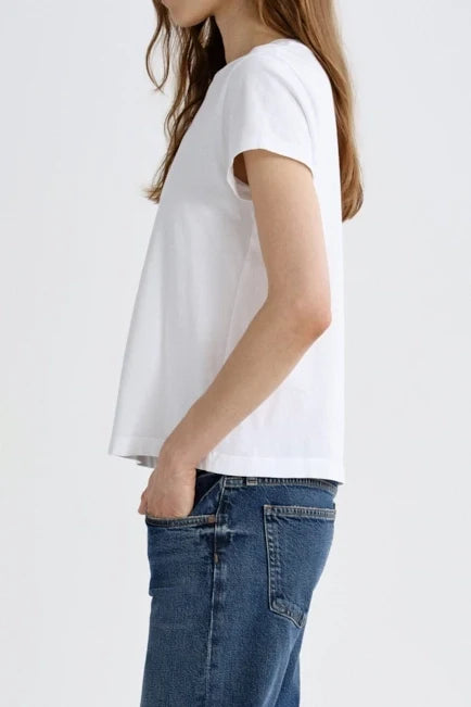 Adine Long Line Crew Tee T-Shirts & Tanks AGOLDE