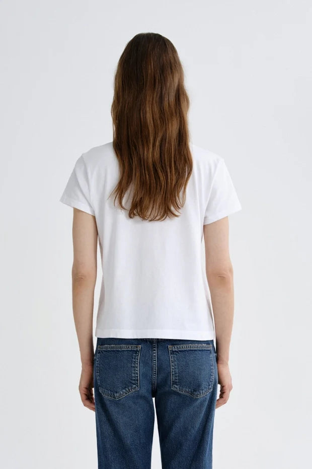 Adine Long Line Crew Tee T-Shirts & Tanks AGOLDE