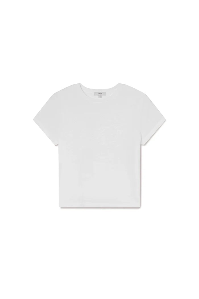 Adine Long Line Crew Tee T-Shirts & Tanks AGOLDE