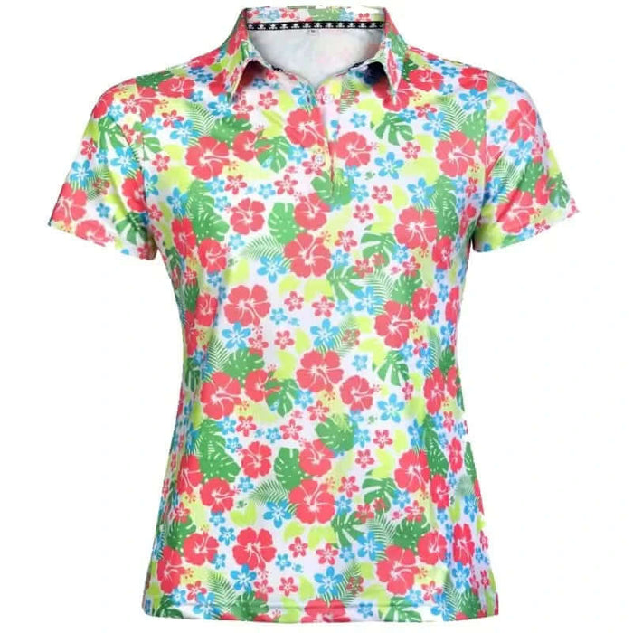 ladies hawaiian golf shirt