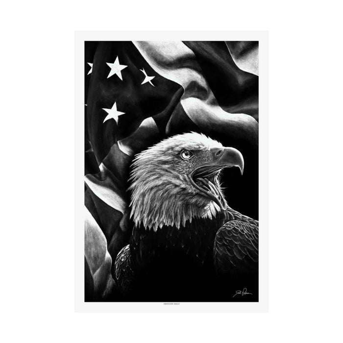 "American Eagle" Premium Matte Paper Print.
