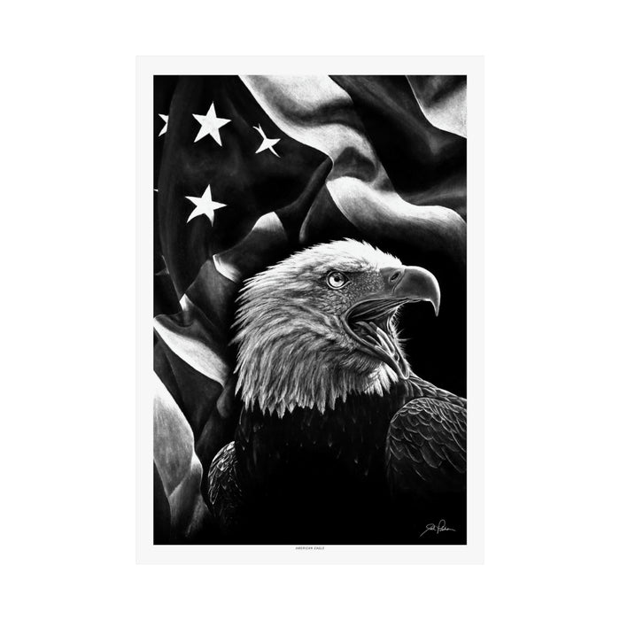"American Eagle" Premium Matte Paper Print.