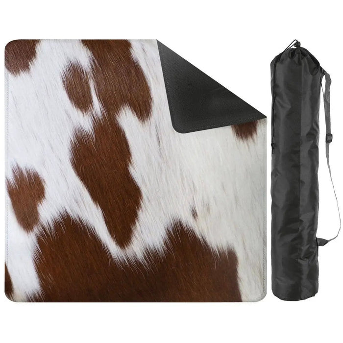 Anders Ruff Design Co. - Cowhide Western Mahjong Mats by Anders Ruff Design Co.
