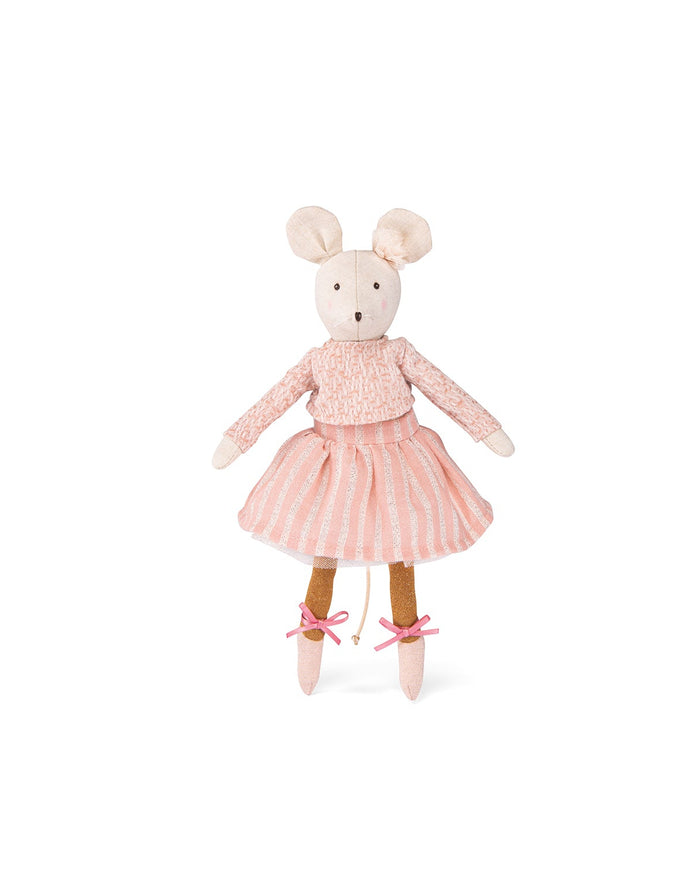 Anna Mouse Doll – La Petite École de Danse Soft Toy - Moulin Roty