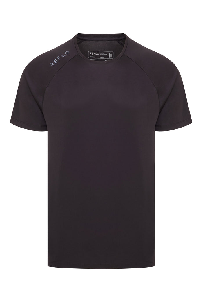 Aras T Shirt Black - Reflo