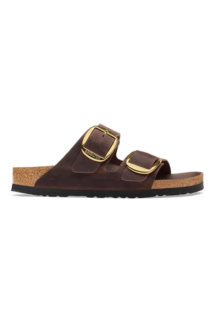 Arizona Big Buckle Natural Leather Oiled Footwear Birkenstock