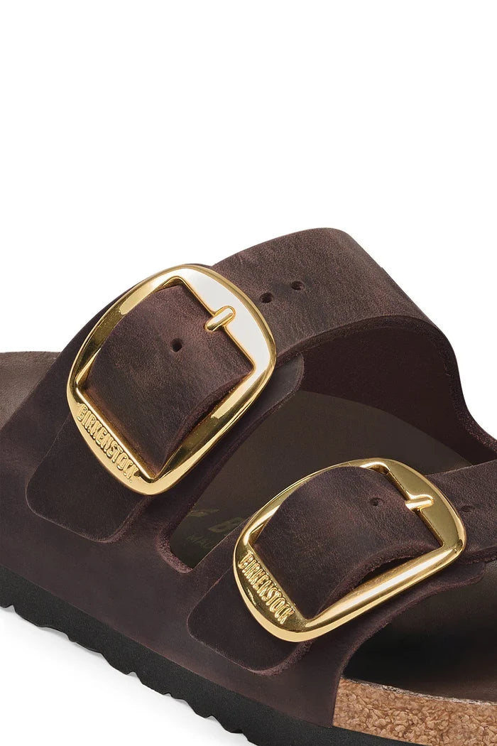 Arizona Big Buckle Natural Leather Oiled Footwear Birkenstock