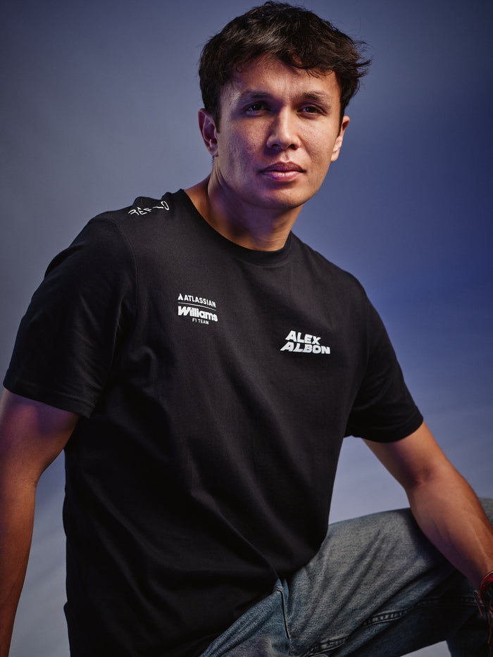 Atlassian Williams Racing Alex Albon Driver Short Sleeve T-Shirt - Season 12 Reflo