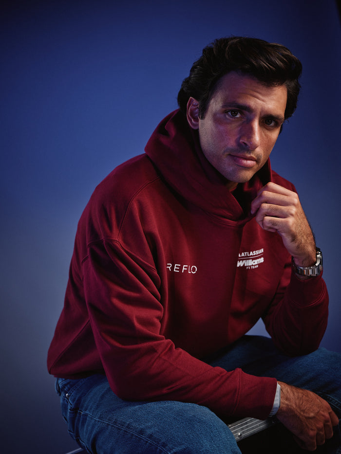 Atlassian Williams Racing Carlos Sainz Driver Hoodie - Season 12 Reflo