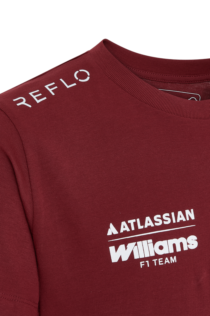 Atlassian Williams Racing Carlos Sainz Junior Driver Short Sleeve T-Shirt - Season 12 Reflo