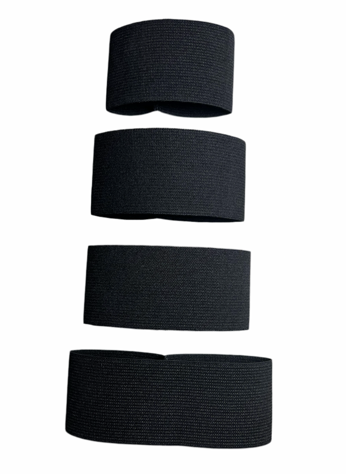 Badgeart Custom Arm Mourning Bands 2 inch Black Brassard in adult and 3 kid  sizes