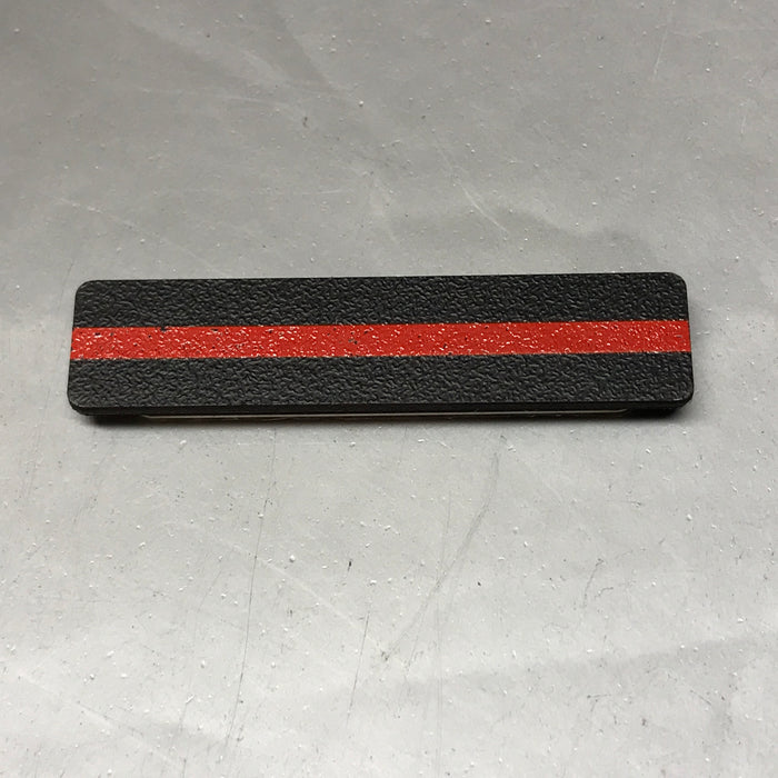 Badgeart Thin Red Line Mourning Band Magnetic Badge Cover Bar for Flexbadge Badges magnetic