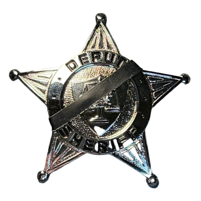 Badgeart Perfect Fit Mourning Bands 1/2" for 30-41 mm Wide Badges - Custom Cut Welded Flat Back