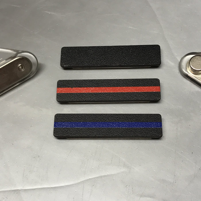 Badgeart_Mourning_Band_Bar_Shroud_Badge_Covers_for_cloth_and_Vinyl_Badges black, thin blue line thin red line