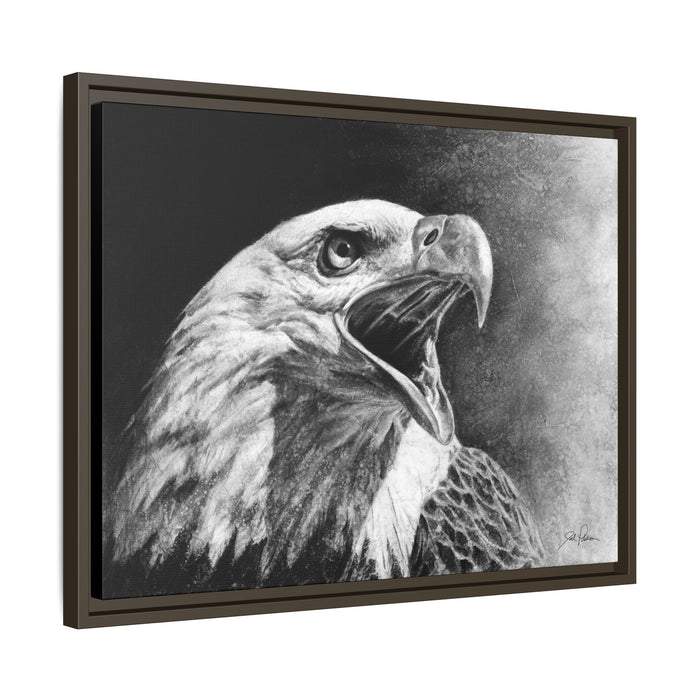 "Bald Eagle" Framed Canvas