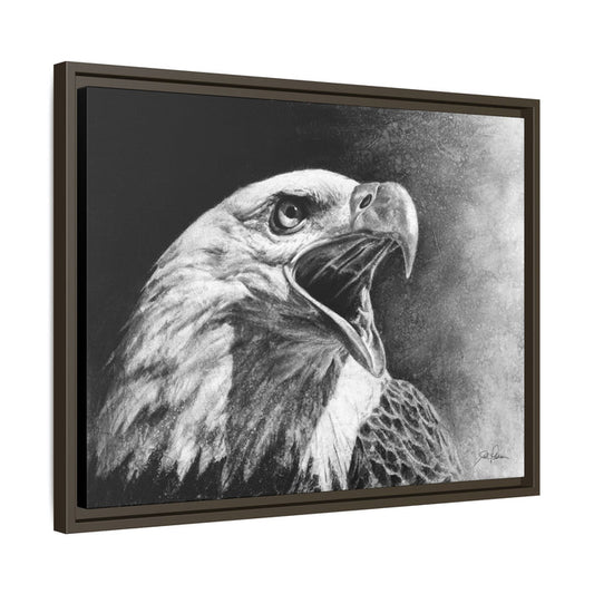 "Bald Eagle" Framed Canvas
