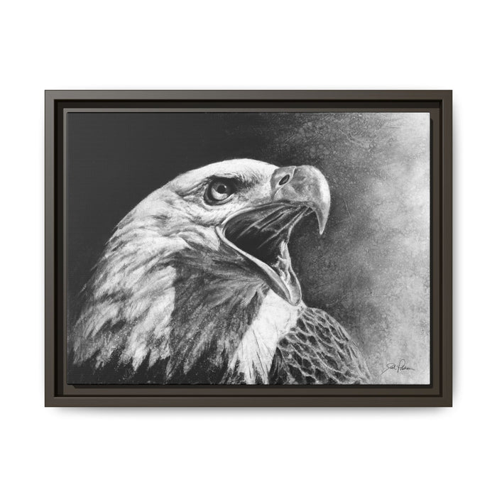 "Bald Eagle" Framed Canvas