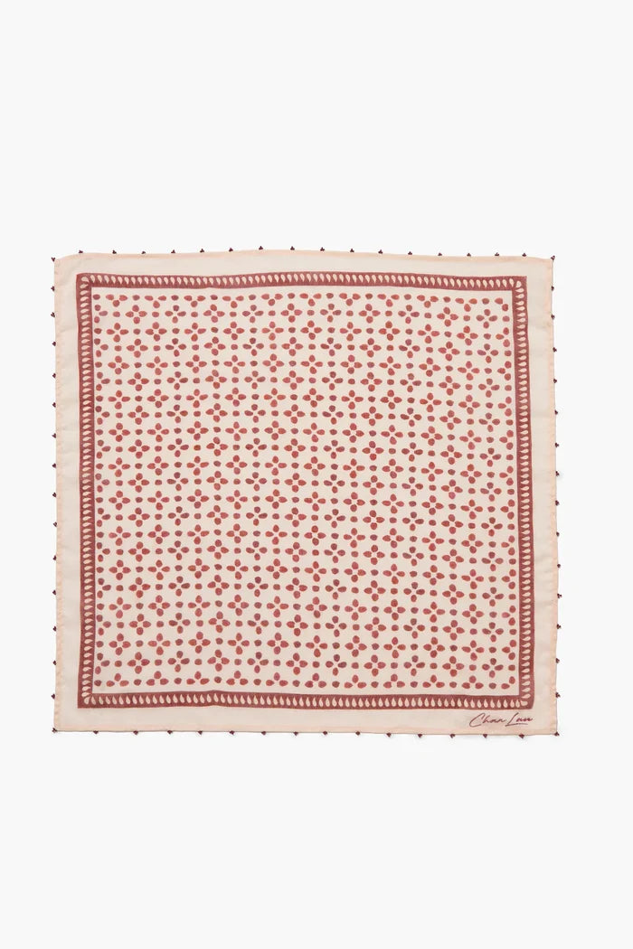 Beaded Floral Bandana Scarves Chan Luu