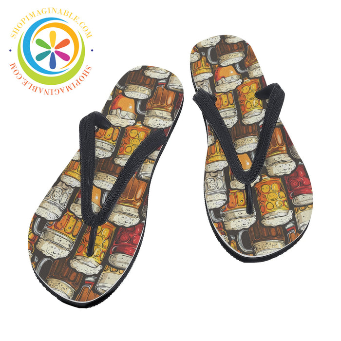 Beer Drinkers Mens & Ladies Flip-Flops