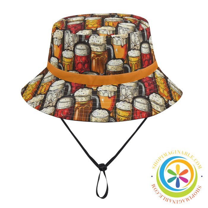 Beer Drinking Bucket Hat