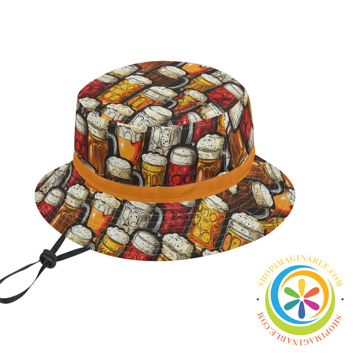 Beer Drinking Bucket Hat
