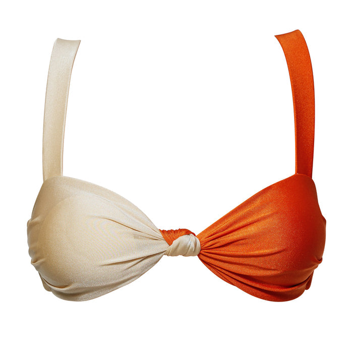 Beige & Orange - Top