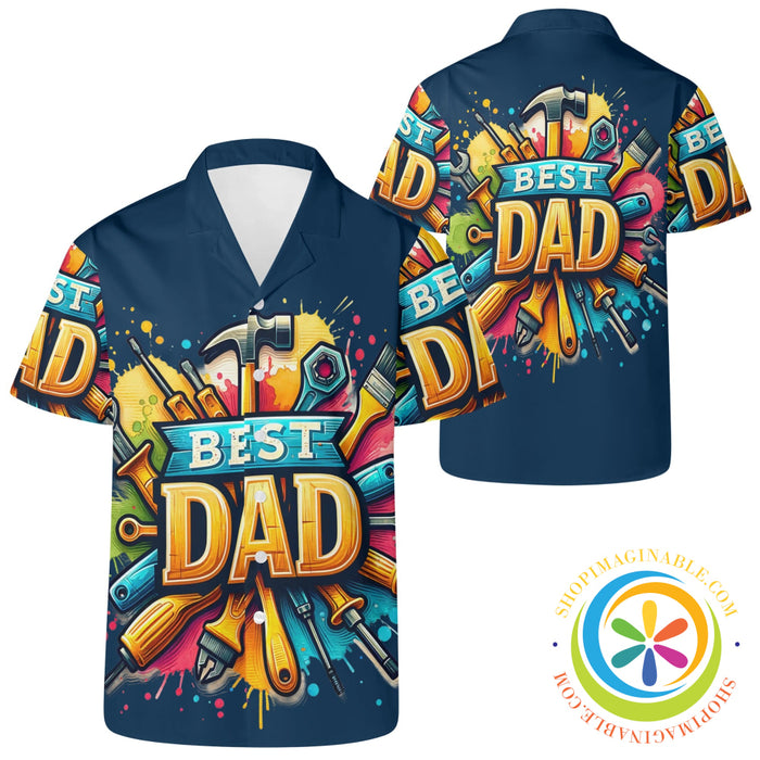 Best Dad Hawaiian Casual Shirt