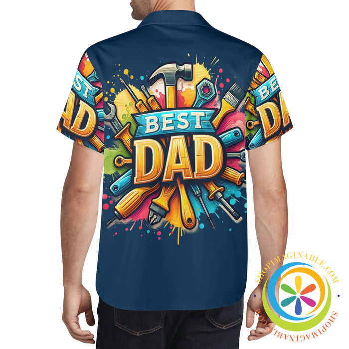 Best Dad Hawaiian Casual Shirt