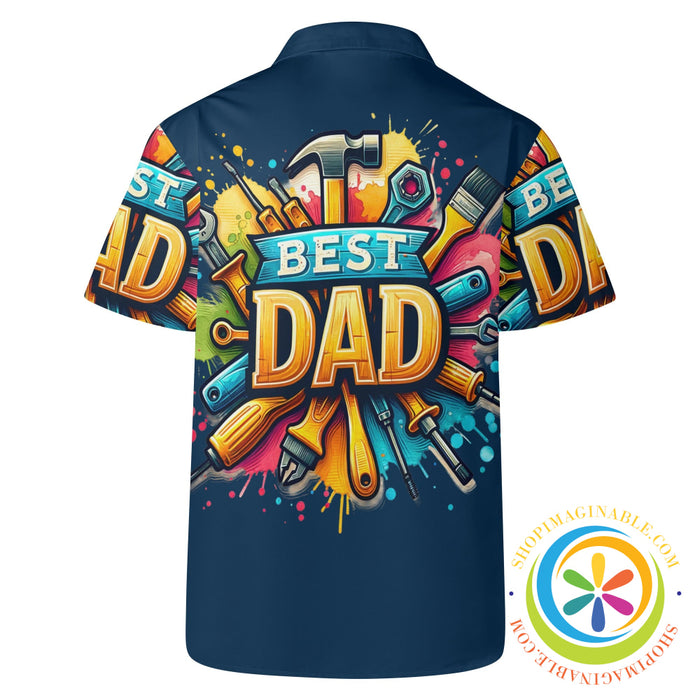 Best Dad Hawaiian Casual Shirt