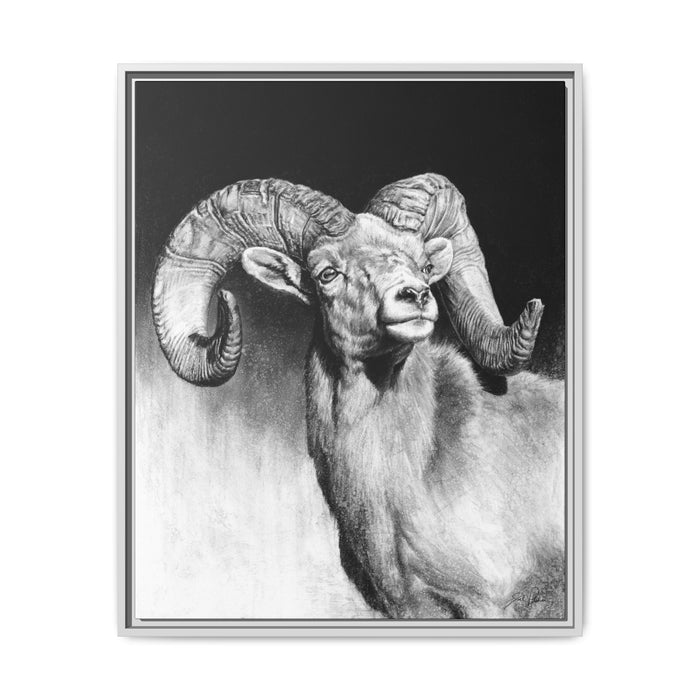 24" x 30" (Vertical) / White / 1.25"