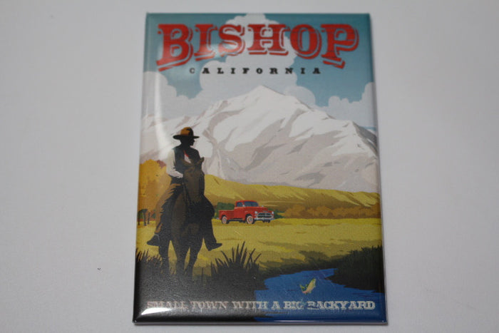 Bishop Retro Magnet