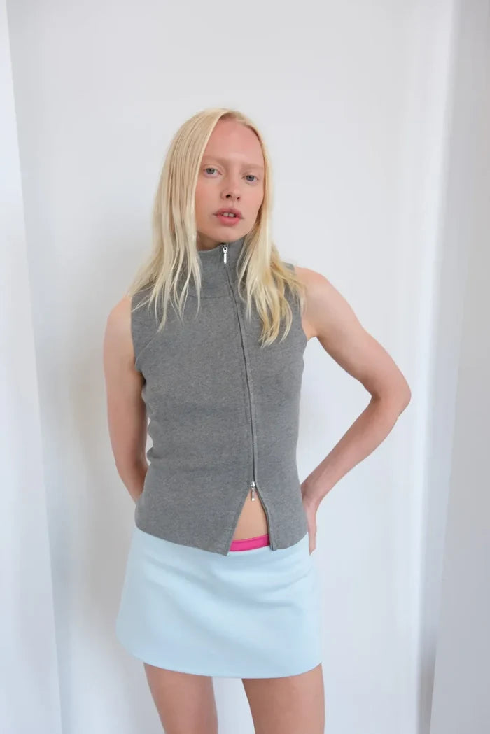 Blake Vest Sweaters & Knits Geel
