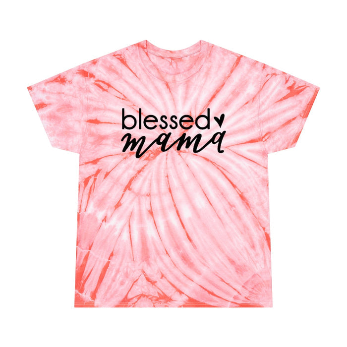 Blessed Mama Tie-Dye Tee T-Shirt