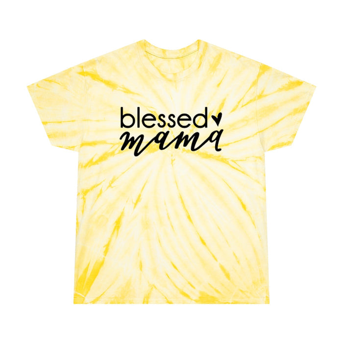 Blessed Mama Tie-Dye Tee T-Shirt
