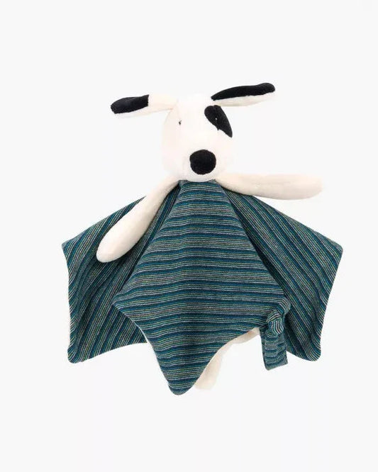 Blue Cuddly Toy - Julius The Dog - Moulin Roty