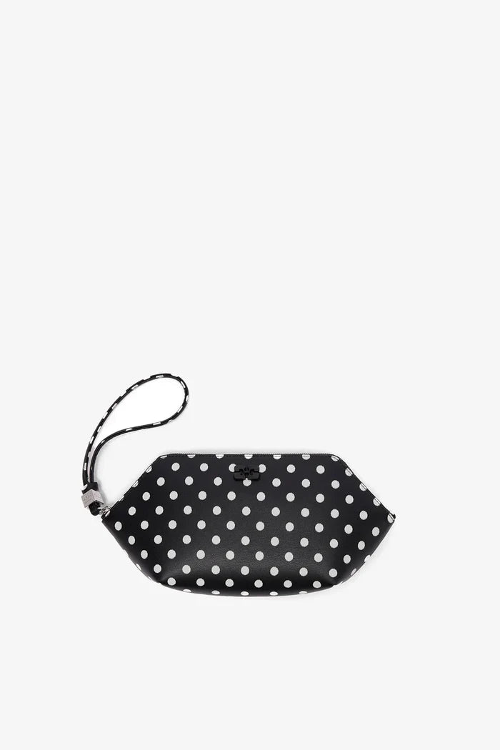 Bou Make Up Pouch with Dots Accessories Ganni