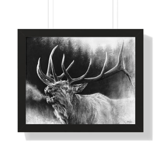 "Bugle Boy" Framed Paper Print