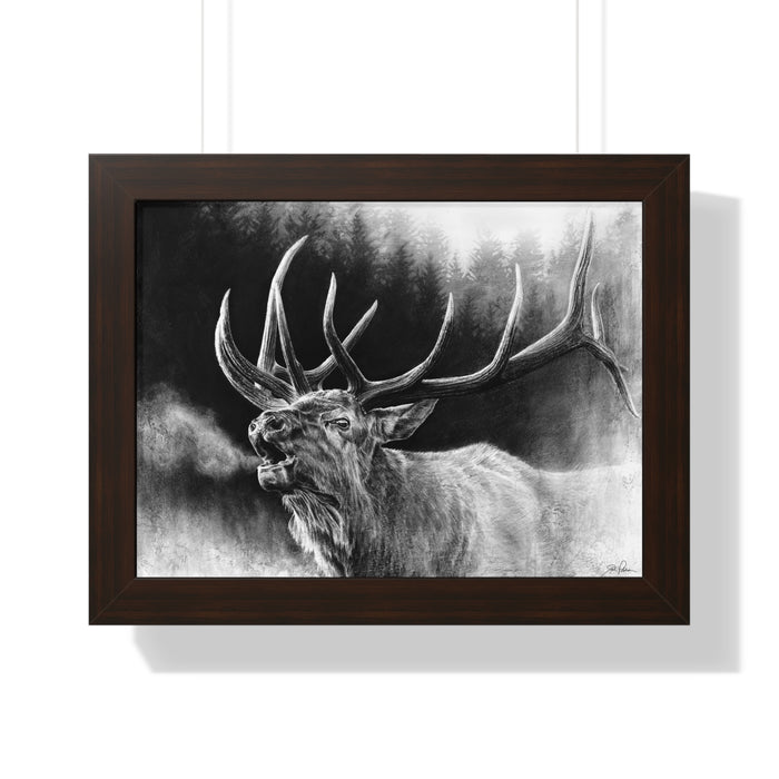 "Bugle Boy" Framed Paper Print