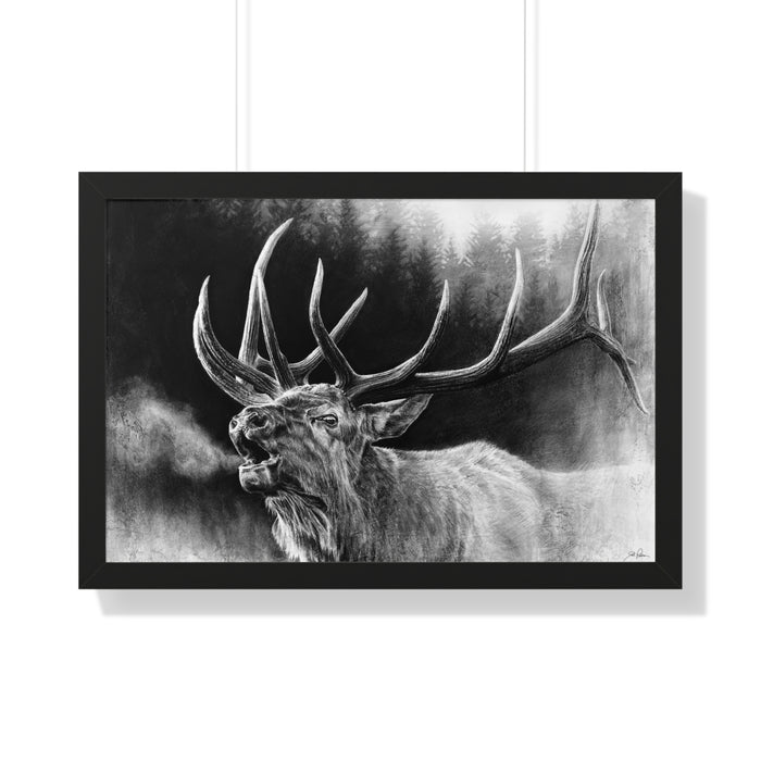 "Bugle Boy" Framed Paper Print