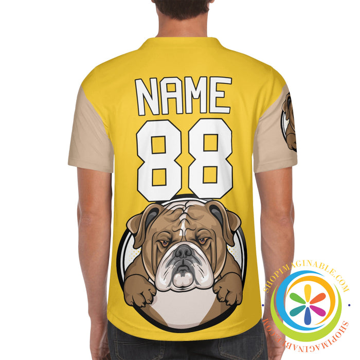 Bulldogs Unisex Baseball Jersey