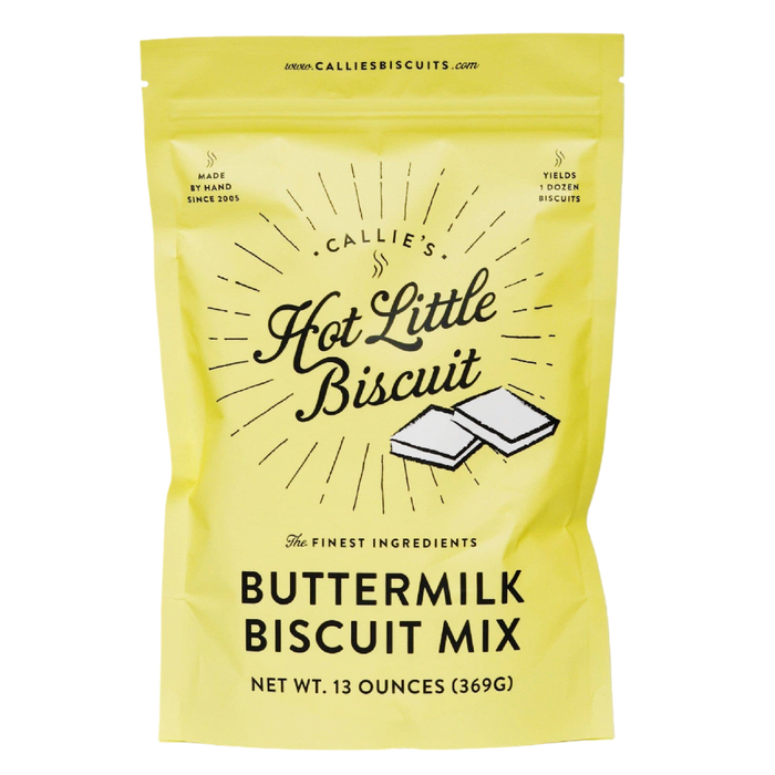 Homemade buttermilk biscuits made with Callie’s Hot Little Biscuit Mix