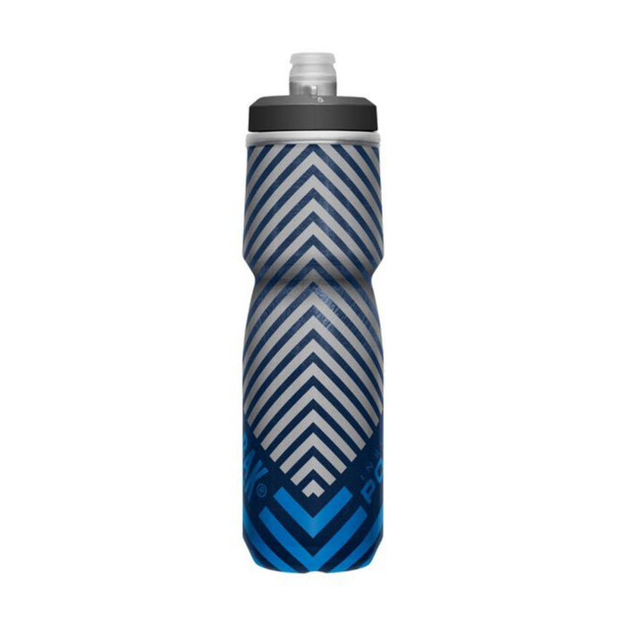 CAMELBAK PODIUM CHILL OUTDOOR 24OZ NAVY BLUE STRIPE-BOTTLE