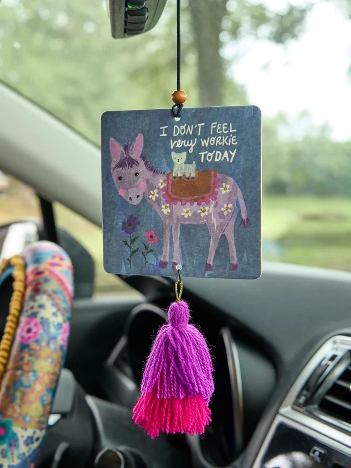 Car Air Freshener - I Don't Feel Very Workie Today-view 1