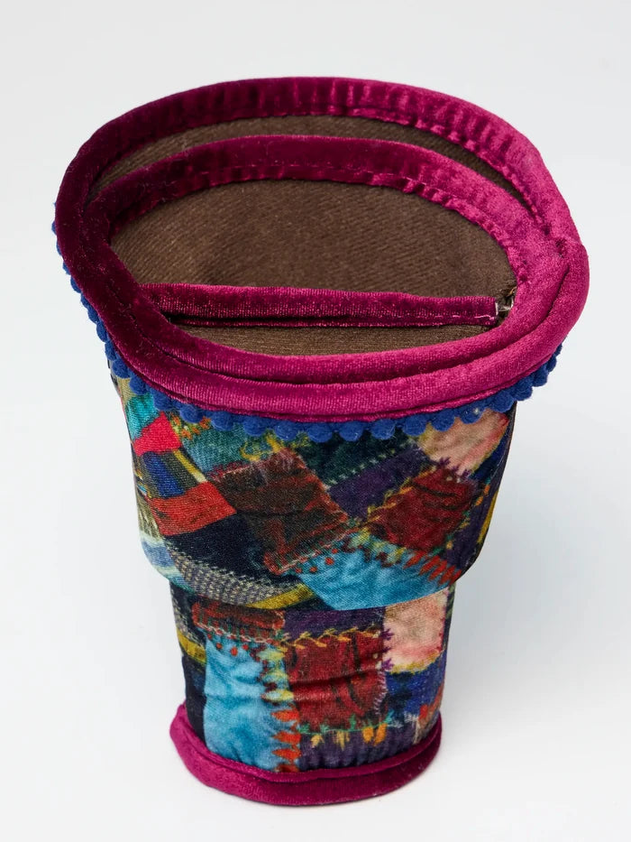 Car Cup Holder Organizer - Artisan Stitches Multi-view 3