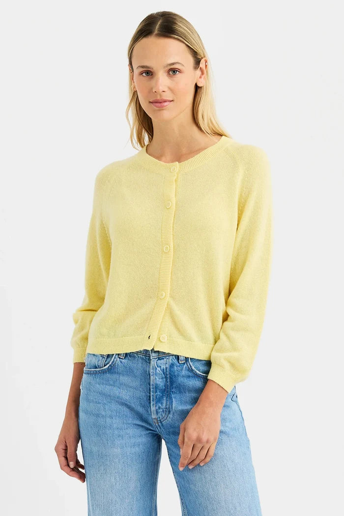 Cara Shrunken Cardigan Sweaters & Knits One Grey Day