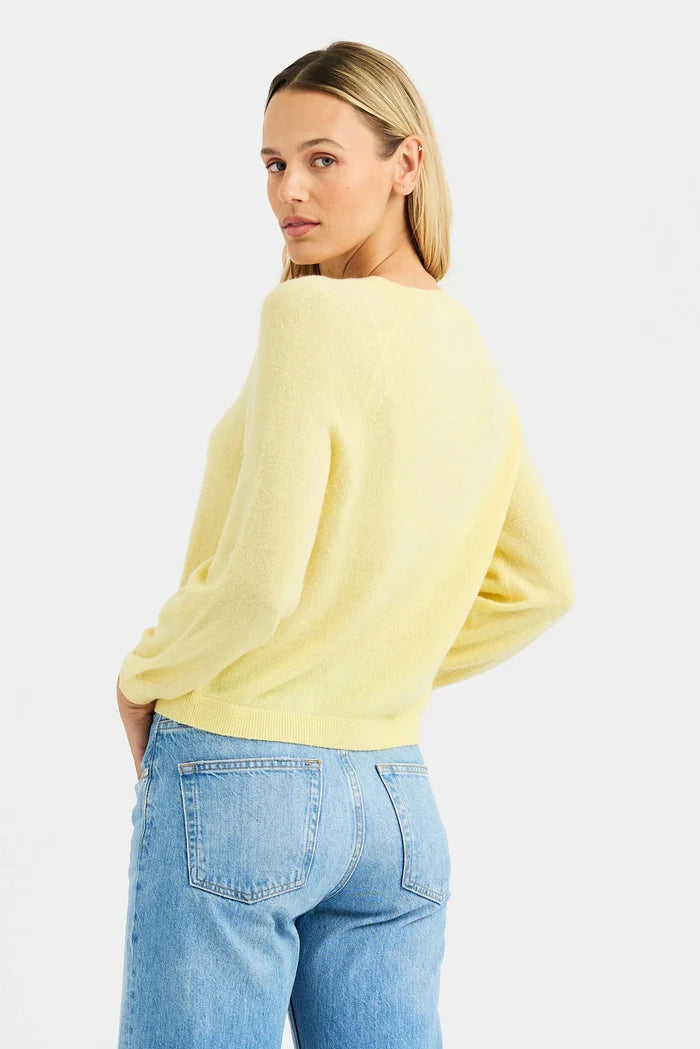 Cara Shrunken Cardigan Sweaters & Knits One Grey Day