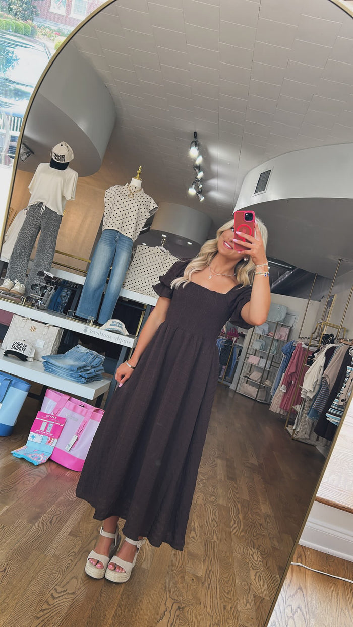 CAROL FALL MAXI DRESS